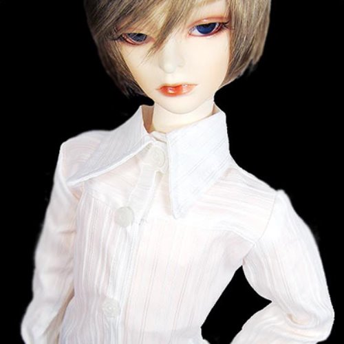 [SD] White Basic shirt (for Boy)