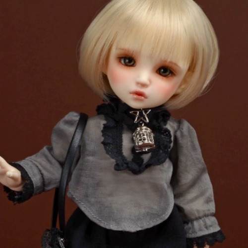 [USD] Dear Doll Size - Uasoa Blouse (Gray)