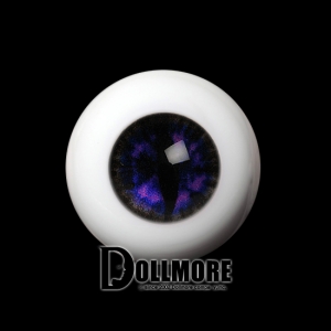 14mm - OMeta Half Round Acrylic Eyes (Violet 03)