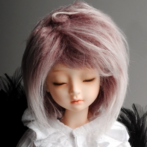 [7-8&quot;] Mohair Free Style Wig (Mix.Wine)