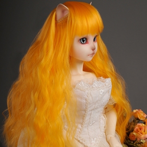 [7-8/Catish Doll Reaa] RRG Sobazu Cat Wig (Orange)