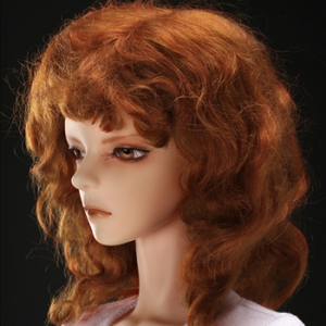 (8-9) MX Blended Mohair Wig (R.Brown)