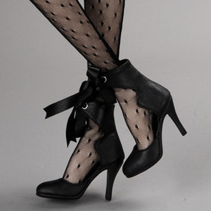 [75mm] Model Doll F(high heels) Shoes - Eternel Shoes (Black)
