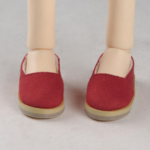 [75mm] MSD - SW Ruth Flat Shoes (Red)[C1] Last