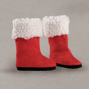 [67mm] MSD - Christmas St Boots (Red)[C1]