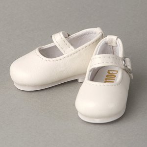 [40mm] USD.Dear Doll Size - Macaron Mary Jane Shoes (Ivory)