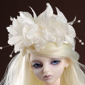 MSD &amp; SD - Fantasia Bouquet Hairband (F112-Ivory)