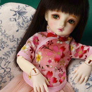 [USD] Dear Doll Size - Qipao Jacket (Pink)