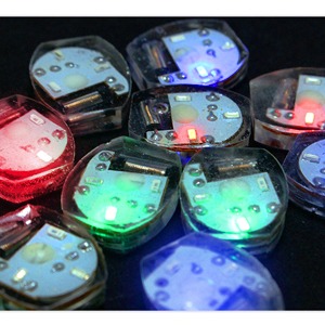 LED 납작 터치램프 (Color)