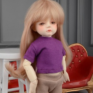 [USD] (선주문) Dear Doll Size - YK Short T Shirt (Violet)