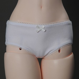 [Trinity Doll Size] Simple Panty (White)