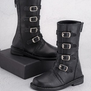 (선주문) [115mm] Glamor Model - Duke Bukle Boots (Black)