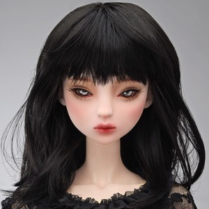 *[8-9&quot;] Hailey Curl Wig (Black)