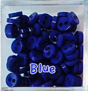 [5mm] 칼라돼지코단추 (Blue/10개set)