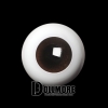 24mm Solid Glass Doll Eyes - PW06(W)