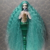 [7-8&quot;] Stardust Mermaid Wig (Blue)
