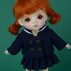 [Bebe Doll.휴쥬베이비] TY kindergarten Uniform Set (Girl/Navy)