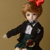 [USD] Dear Doll Size - Petit School Uniform For Girl Set (Black &amp; Green)