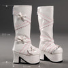 [60mm] MSD - French Ribbon Boots (White)