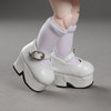 [45mm] USD.Dear Doll Size - Platform Basic Girl Shoes (White)
