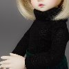 [USD] Dear Doll Size - HAM Turtleneck Knitwear (Black)