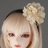 MSD &amp; SD - MD Flower Headband (Ivory 481)