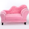 Model doll size - Velvet Double Sofa (Pink)