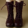 [132mm] Trinity &amp; Lusion Doll Shoes - Basic SL Boots (D.Brown)
