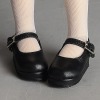 [58mm] Narsha Size - Noble Basic Girl Shoes (Black)