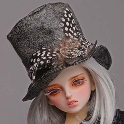 (7~9) MSD SD Urahae hat (고딕가죽모자 : Gray)