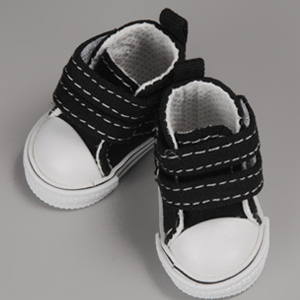 [50mm] USD.Dear Doll Size - Two strap Sneakers (Black)