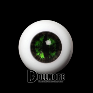 26mm - OMeta Half Round Acrylic Eyes(Green 02)