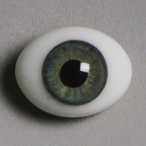 14mm Classic Flat Back Oval Glass Eyes (HM04)