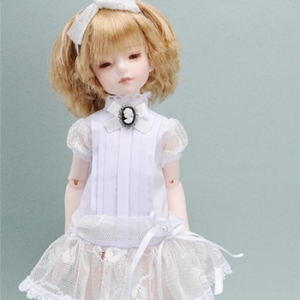 Narsha Size - Little Duke Dress Set (White)
