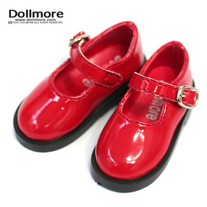 [75mm] MSD - Basic Girl Shoes (Red Enamel)