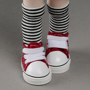 [50mm] USD.Dear Doll Size - Cuteme Sneakers (Red) [K8]