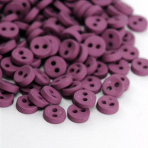 5.5 mm Round Simple button (Violet)