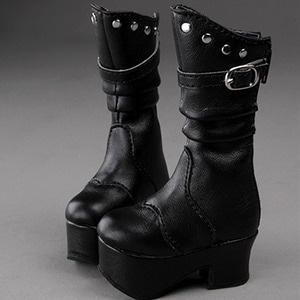 [68mm] MSD - Facia Boots (Black)