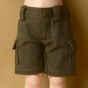 [USD] Dear Doll Size - Gentle Cargo Short Pants (Khaki)