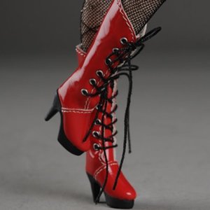 [30mm] 12&quot; Shilla Boots (Red)