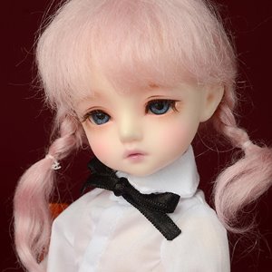 *(6-7) Sayomi Mohair Wig (Pink)