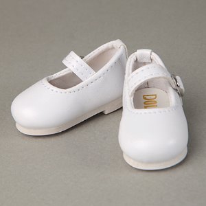 [40mm] USD.Dear Doll Size - Macaron Mary Jane Shoes (White)
