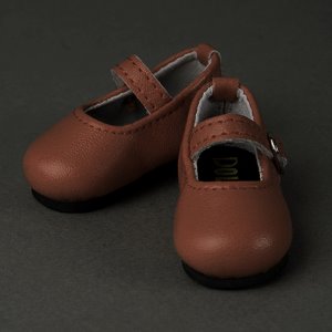 [40mm] USD.Dear Doll Size - Macaron Mary Jane Shoes (Brown)