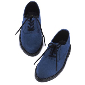 [125mm] Glamor Model - Mono Sim Shoes (Suede Blue25)[C4-5-2]