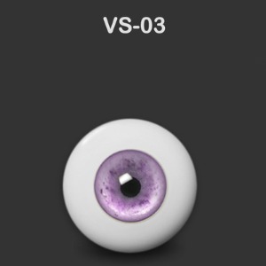 [6.8.10.12.14.16.20mm] Contemporary Style Half-Round Acrylic Eyes (VS-03)