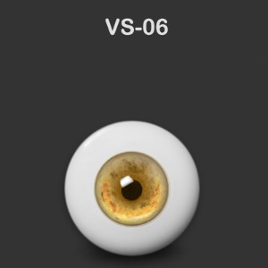 [6.8.10.12.14.16.20mm] Contemporary Style Half-Round Acrylic Eyes (VS-06)