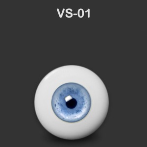 [6.8.10.12.14.16.20mm] Contemporary Style Half-Round Acrylic Eyes (VS-01)