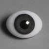 14mm Classic Flat Back Oval Glass Eyes (HM06)