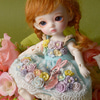 [Bebe Doll.휴쥬베이비] Rabbit Flowers Dress (Mint)