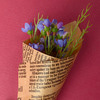 Middle Waxflower Bouquet (Blue)